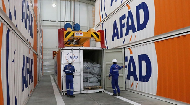AFAD, yardım malzemelerini uydudan takip ediyor