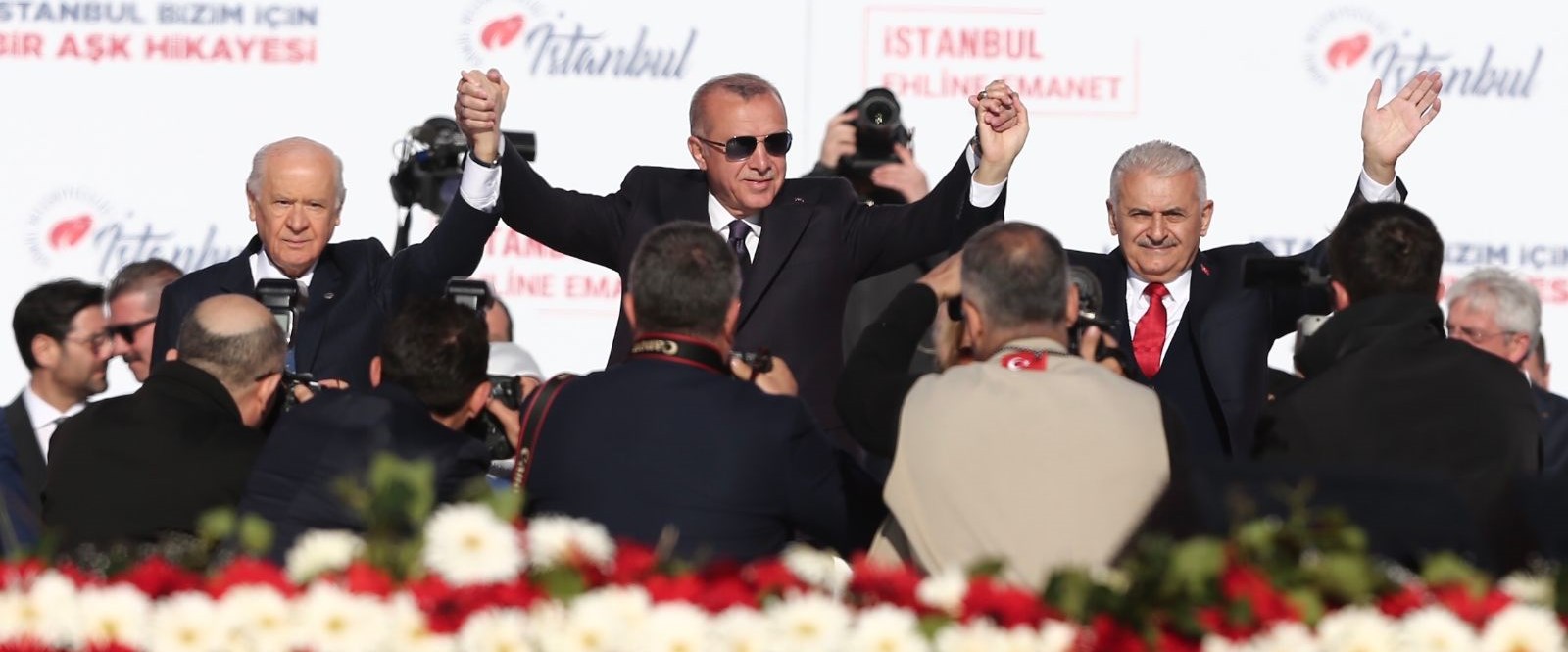 İstanbul’da Cumhur İttifakı mitingi