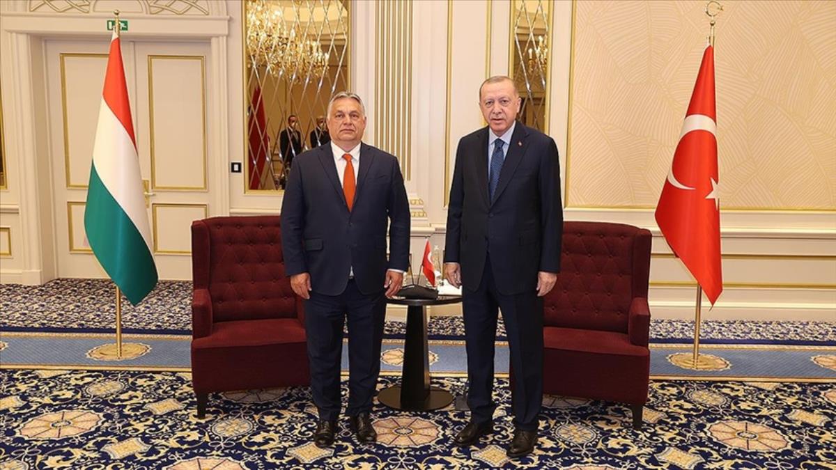 NATO zirvesi için Brüksel’e giden Cumhurbaşkanı Erdoğan ilk olarak Macaristan Başbakanı Orban ile görüştü