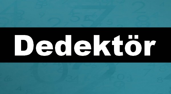 Dedektör