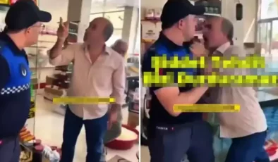 Rezilliği ortaya çıkan esnaf zabıtaya saldırdı, yetmedi tehdit etti