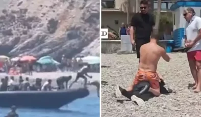 Kaçış planı suya düştü: Turistler göçmenleri tek tek avladı