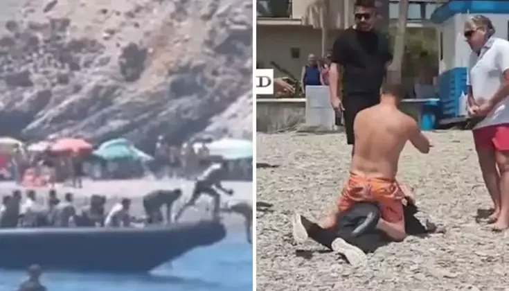 Kaçış planı suya düştü: Turistler göçmenleri tek tek avladı