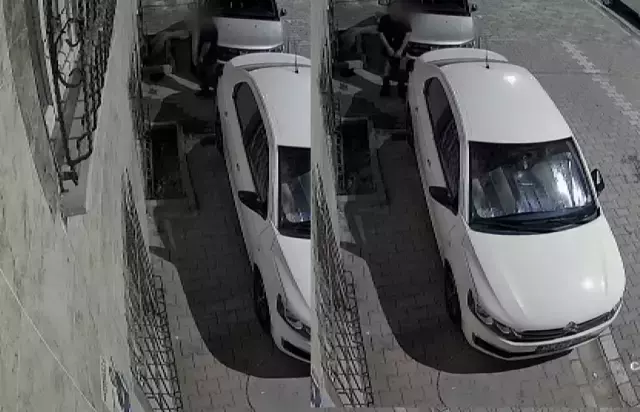 Mahalledeki kadınlara musallat olan sapığın uygunsuz halleri kamerada