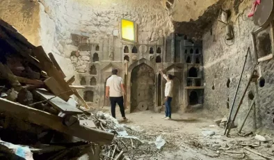 Odunluk olarak kullanılan yapı 6 asırlık ibadethane çıktı