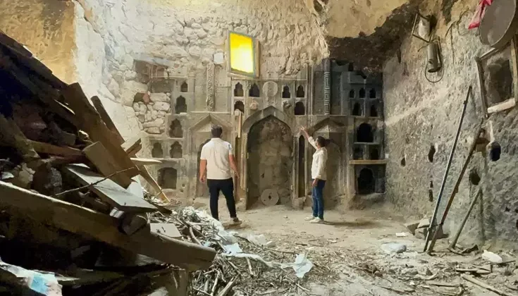 Odunluk olarak kullanılan yapı 6 asırlık ibadethane çıktı