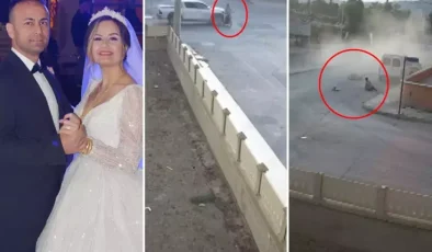 Yeni evli çifti kaza ayırdı